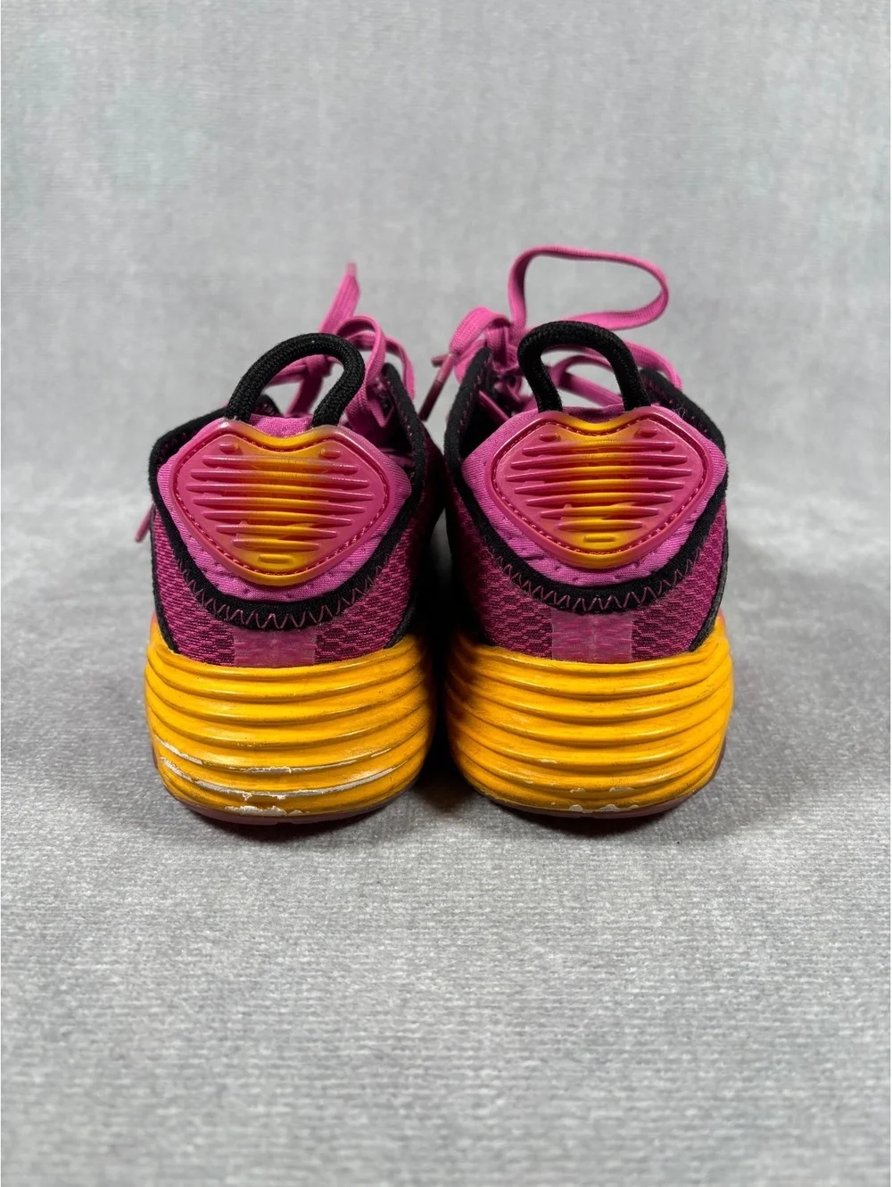 Nike Air Max 2090 PS Active Fuchsia Pink Orange Kids Size 13.5C CZ7661-600